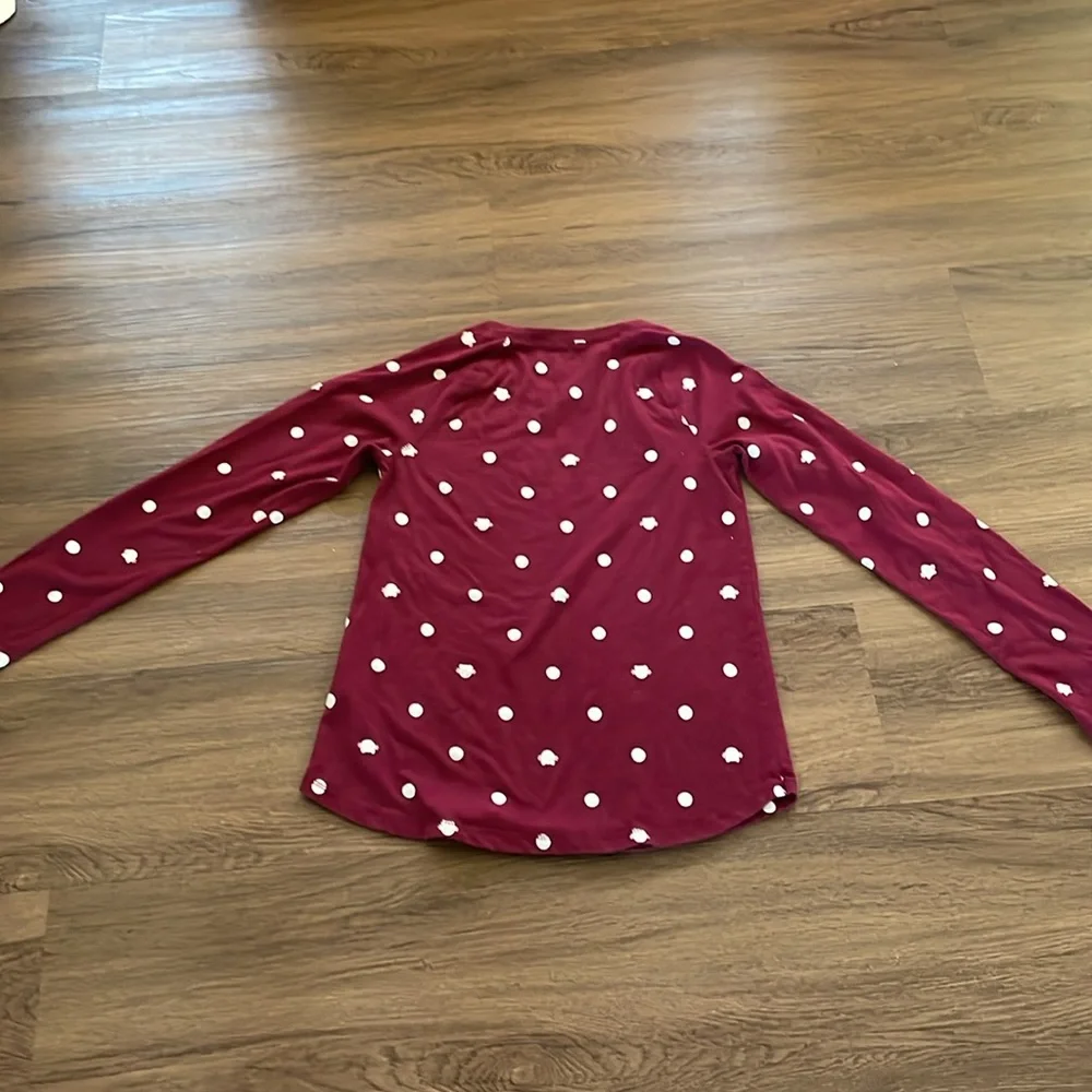 Justice Long Sleeves Girl Blouse Size 12